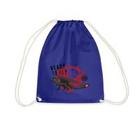 Spreadshirt How to Train Your Dragon Ready To Fly Drawstring Bag, One Size, royal blue