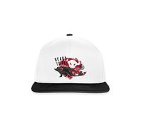 Spreadshirt How to Train Your Dragon Ready to Fly Snapback Cap, One Size, White/Black