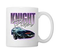 Spreadshirt Knight Rider Title and Car KITT Mug
