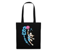 Spreadshirt Looney Tunes Lola Bunny Swish. Basketball Design Tote Bag, One Size, Black