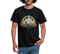 Spreadshirt Malt Whiskey Men's T-Shirt, 3XL, Black