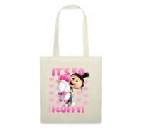 Spreadshirt Minions Agnes It's So Fluffy Pink Tote Bag, One Size, nature