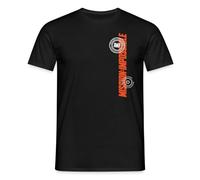 Spreadshirt Mission Impossible Dead Reckoning Design in Orange Men’s T-Shirt, 3XL, Black