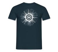 Spreadshirt Mission Impossible Dead Reckoning IMF White Logo Men’s T-Shirt, XL, Navy