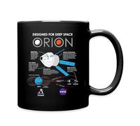 Spreadshirt NASA Orion Spacecraft Design Features Coloured Mug