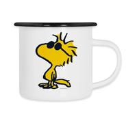 Spreadshirt Official Peanuts Woodstock Cool Sunglasses Camper Mug