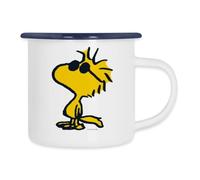 Spreadshirt Official Peanuts Woodstock Cool Sunglasses Camper Mug