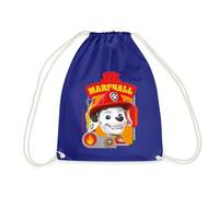 Spreadshirt Paw Patrol Marshall Character Design Drawstring Bag, One Size, Royal Blue