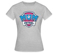 Spreadshirt Paw Patrol Mum Patrol Mom Women's T-Shirt, M, Heather Grey