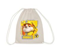 Spreadshirt Paw Patrol Rubble Character Design Drawstring Bag, One Size, Nature