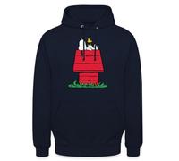 Spreadshirt Peanuts Asleep On Doghouse Unisex Hoodie