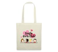 Spreadshirt Peanuts Single Girls Club Lucy & Her Friends Tote Bag