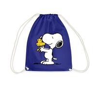 Spreadshirt Peanuts Snoopy And Woodstock Drawstring Bag