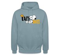 Spreadshirt Peanuts Snoopy And Woodstock Lazy Days Unisex Hoodie