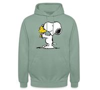 Spreadshirt Peanuts Snoopy And Woodstock Unisex Hoodie
