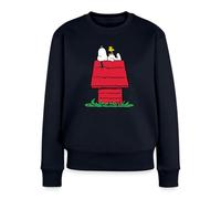 Spreadshirt Peanuts Snoopy Asleep On The Doghouse Women’s Premium Sweatshirt, XL, Navy