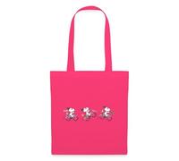 Spreadshirt Peanuts Snoopy Bicycle Tote Bag, One Size, azalea