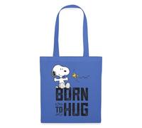 Spreadshirt Peanuts Snoopy Born To Hug Tote Bag