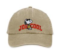 Spreadshirt Peanuts Snoopy Joe Cool Embroidery Relaxed Vintage Cap, One Size, Vintage Beige