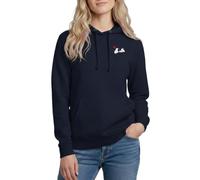 Spreadshirt Peanuts Snoopy Love Women's Hoodie Navy