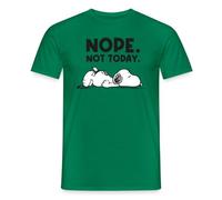 Spreadshirt Peanuts Snoopy Nope Not Today Men's T-Shirt