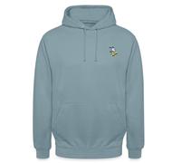 Spreadshirt Peanuts Snoopy On Skateboard Embroidery Unisex Hoodie