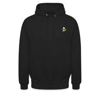 Spreadshirt Peanuts Snoopy On Skateboard Embroidery Unisex Hoodie
