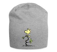 Spreadshirt Peanuts Woodstock Beanie, One Size, Heather Grey