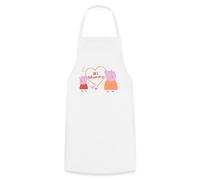 Spreadshirt Peppa Pig Design No. 1 Mummy: Peppa & Mummy Pig Apron, One Size, white