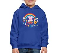 Spreadshirt Peppa Pig Rainbow Kids' Premium Hoodie