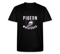 Spreadshirt Pigeon Whisperer Men’s Premium T-Shirt, L, Black
