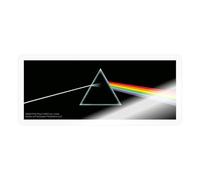 Spreadshirt Pink Floyd Dark Side of The Moon Prism Sticker Size S (10 x 10 cm), 10 x 10 cm, Transparent Glossy