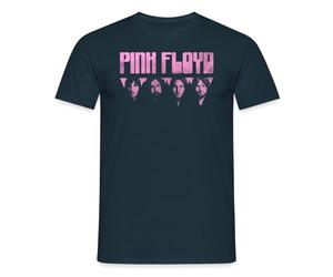 Spreadshirt Pink Floyd Pink Logo Men's T-Shirt, XL, Navy