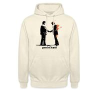 Spreadshirt Pink Floyd Wish You Were Here Abstract Artwork Unisex Hoodie, M, vanilla