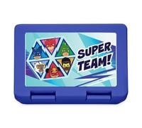 Spreadshirt PJ Masks Super Team Characters Lunchbox, One Size, Royal Blue