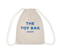 Spreadshirt Playmobil The Toy Bag Design in Blue Drawstring Bag, One Size, nature