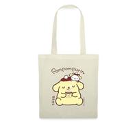 Spreadshirt Pompompurin Drinks Coffee With Muffin Tote Bag, One Size, nature