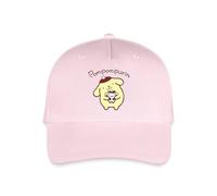 Spreadshirt Pompompurin with Muffin Dressed As Pompompurin Organic Kids’ Baseball Cap, One Size, Light Pink