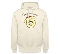 Spreadshirt Pompompurin With Muffin Unisex Hoodie Vanilla