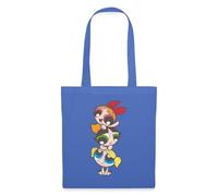 Spreadshirt Powerpuff Girls Girl Tower Tote Bag, One Size, Light Blue