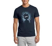 Spreadshirt Rick and Morty Mad Scientist Men's T-Shirt, M, Navy