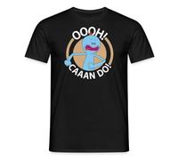Spreadshirt Rick and Morty Mr Meeseeks Oooh Caaan Do Men’s T-Shirt, M, Black