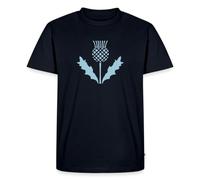 Spreadshirt Scottish Thistle Men’s Premium T-Shirt, XL, Navy