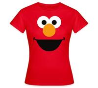 Spreadshirt Sesame Street Elmo Costume Women's T-Shirt, S, red