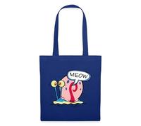 Spreadshirt SpongeBob SquarePants Gary The Snail Meow Tote Bag, One Size, royal blue