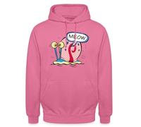Spreadshirt SpongeBob SquarePants Gary The Snail Meow Unisex Hoodie, M, pink