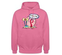 Spreadshirt SpongeBob SquarePants Gary The Snail Meow Unisex Hoodie Pink