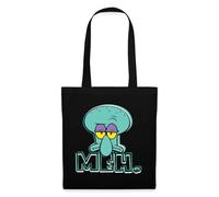 Spreadshirt SpongeBob SquarePants Squidward Meh Tote Bag