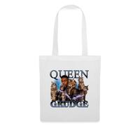 Spreadshirt Star Trek Discovery Queen Grudge Cats Officially Licensed Tote Bag, One Size, White
