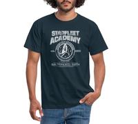 Spreadshirt Star Trek Discovery Starfleet Academy Men's T-Shirt, S, Navy